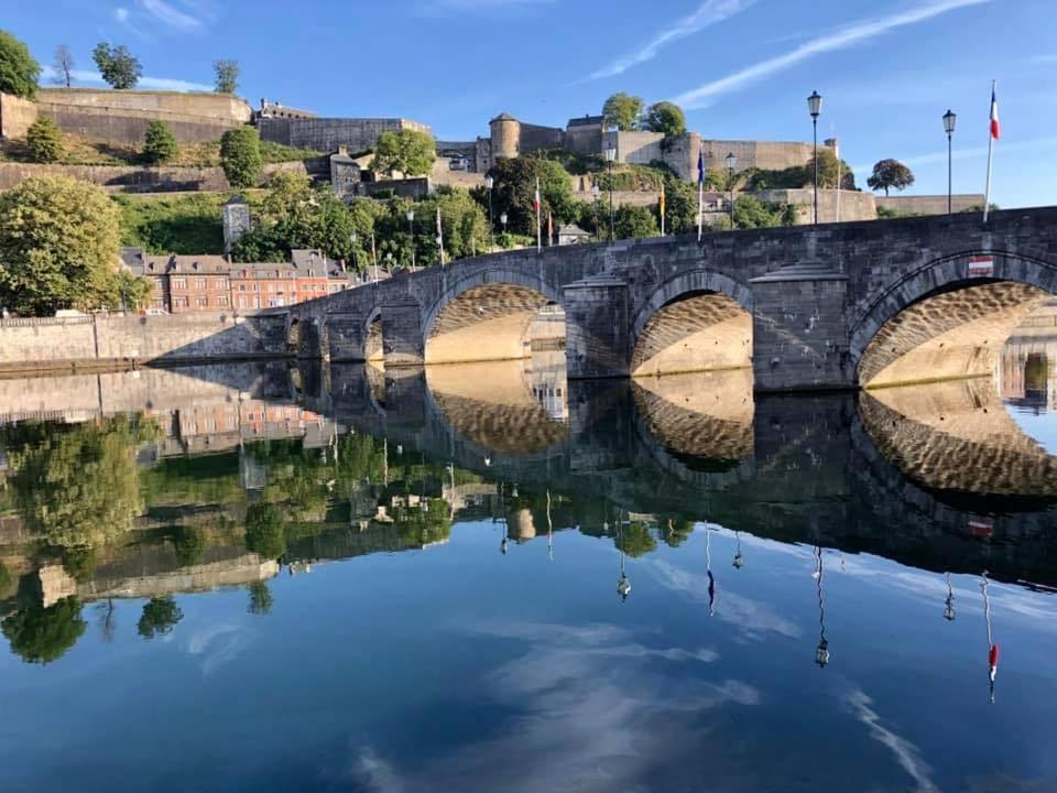 Maison Et Velos A Godinne Dans La Vallee De La Meuse Eksteriør billede